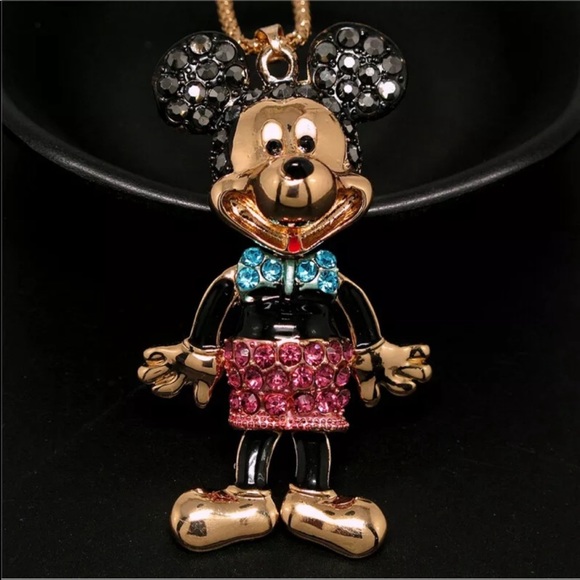Betsey Johnson Jewelry - Betsey Johnson Mickey Mouse character Disney necklace